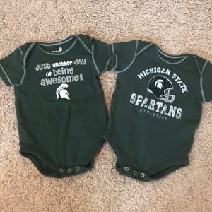 Michigan State onesies